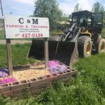 C&M Topsoil and Trucking Sign